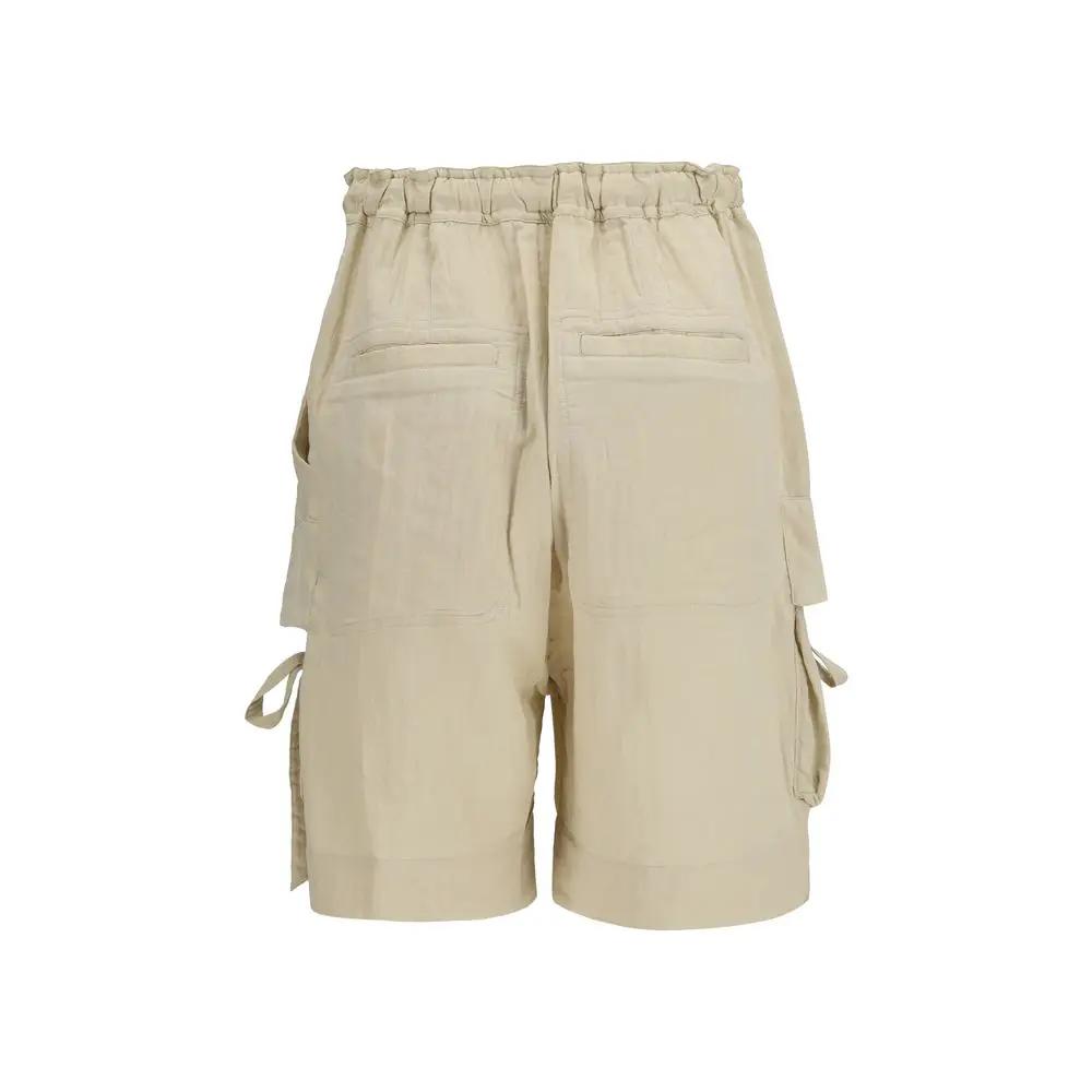 Short cargo en viscose beige Marant Etoile