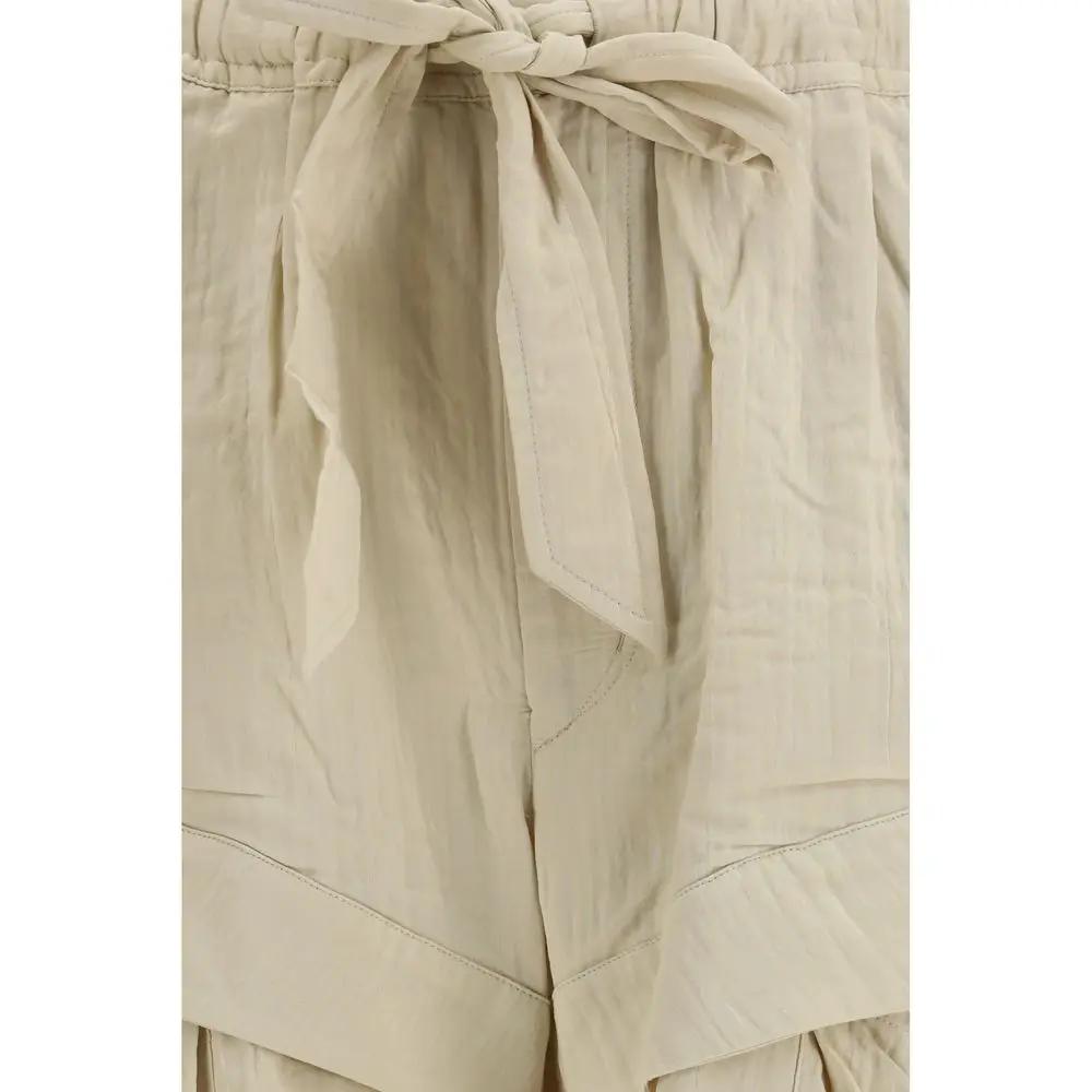 Short cargo en viscose beige Marant Etoile