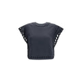 Marant Etoile Black Cotton T-Shirt