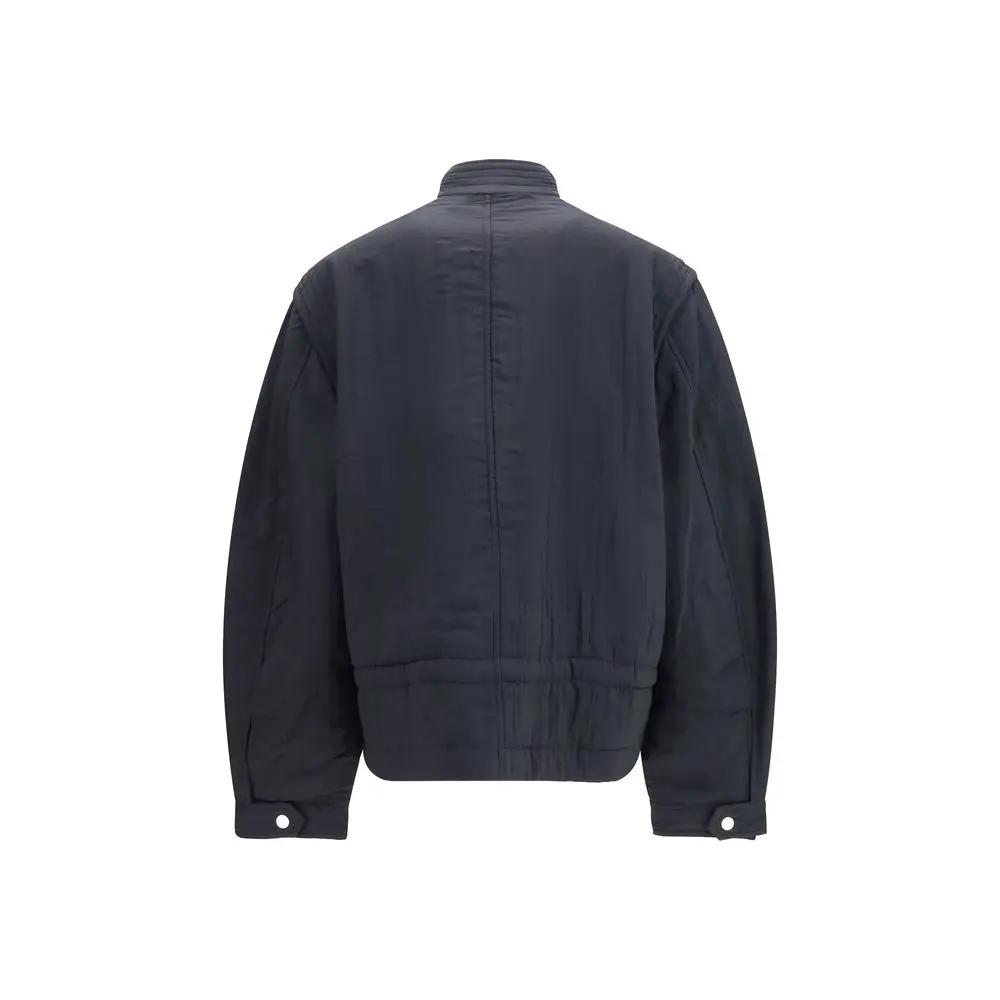 Veste longue en modal noir Marant Etoile