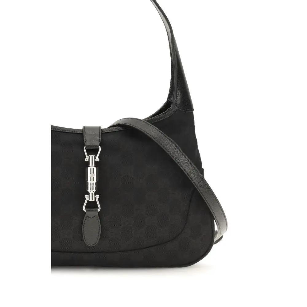 Gucci Black Fabric Shoulder Bag