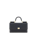 Sac bandoulière Bos Taurus en cuir de veau noir Dolce &amp; Gabbana