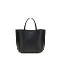 Sac à main Bos Taurus en cuir de veau noir de Tory Burch