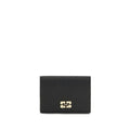 Ganni Black Recycled Polyester Wallet