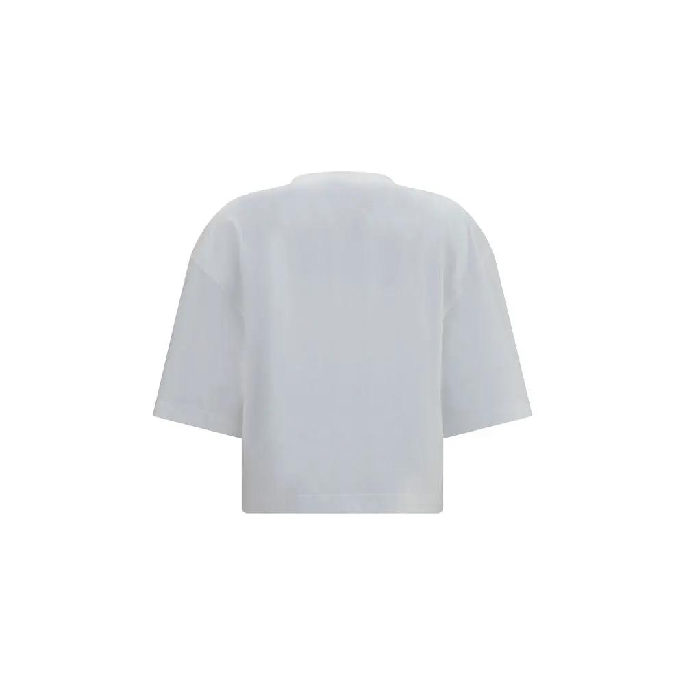 Brunello Cucinelli White Cotton T-Shirt