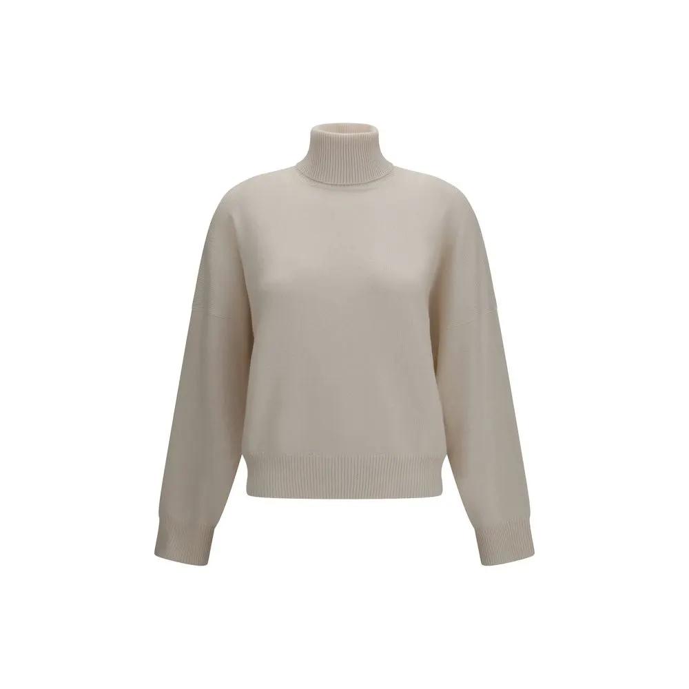Brunello Cucinelli Beige Cashmere Sweater