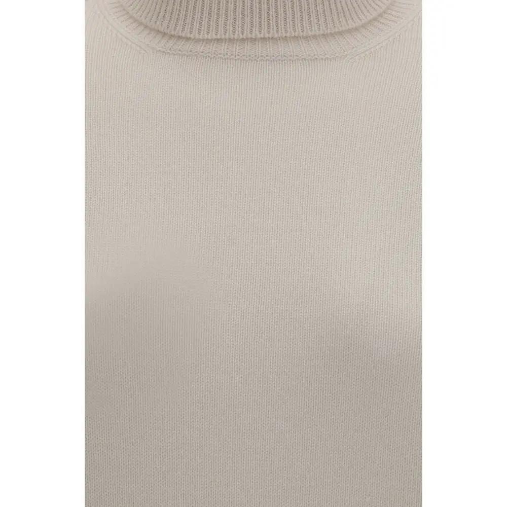 Brunello Cucinelli Beige Cashmere Sweater