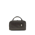 Brunello Cucinelli Brown Calf Leather Bos Taurus Shoulder Bag