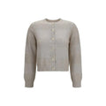 Brunello Cucinelli Beige Cotton Cardigan