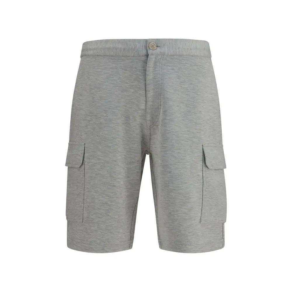 Brunello Cucinelli Gray Cotton Bermuda Shorts