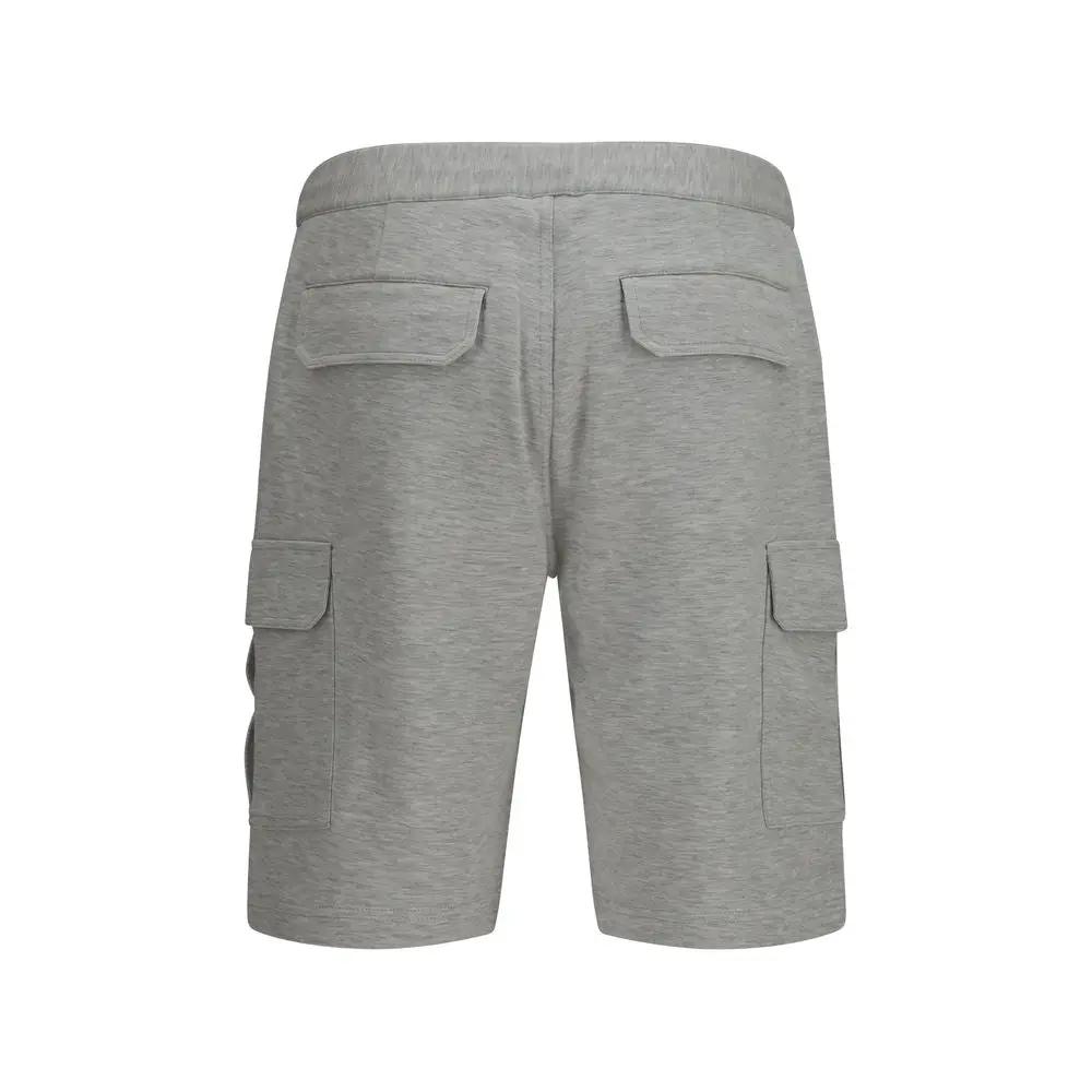 Brunello Cucinelli Gray Cotton Bermuda Shorts
