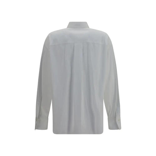 Chemise habillée en coton blanc Brunello Cucinelli
