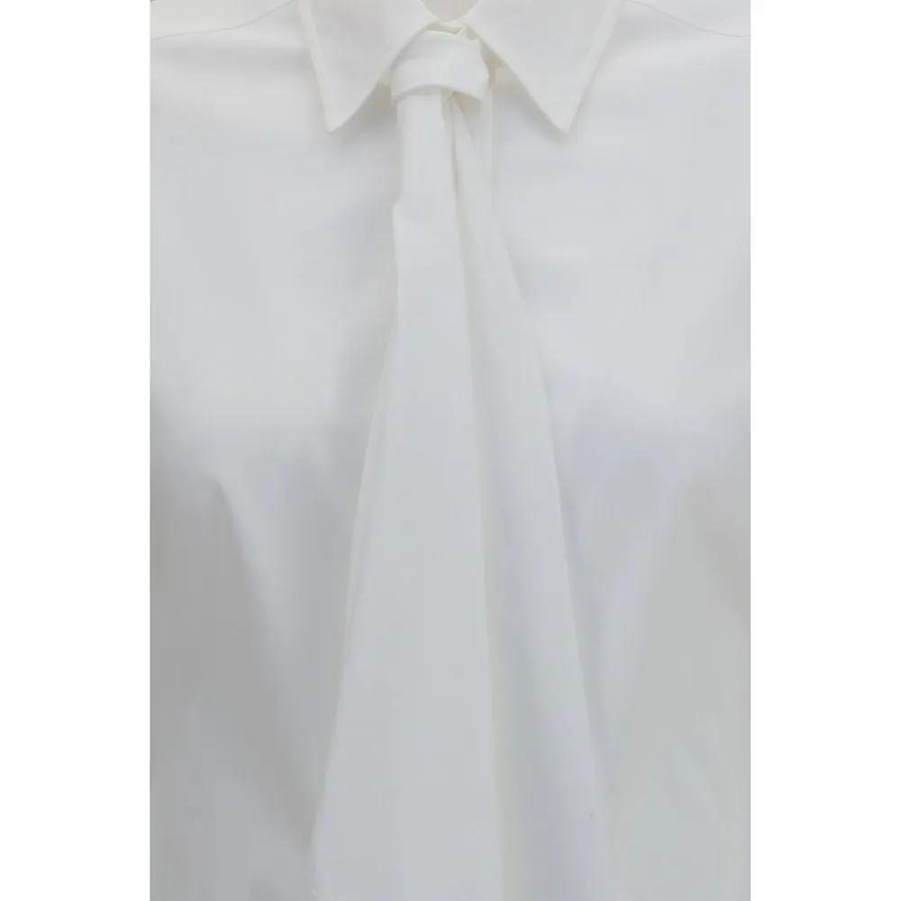Brunello Cucinelli White Cotton Dress Shirt