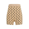 Marine Serre Beige Polyamide Bermuda Shorts