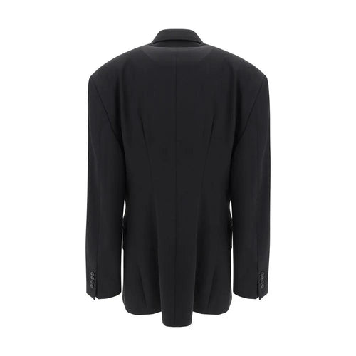 Balenciaga Blazer Oves Aries en Laine Noire