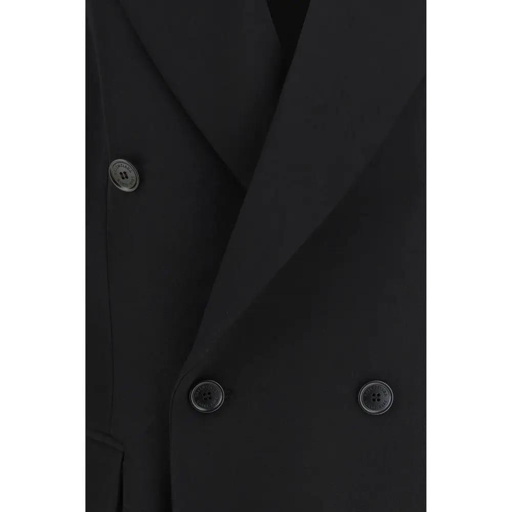 Balenciaga Blazer Oves Aries en Laine Noire