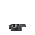 Ceinture Ferragamo Bos Taurus Regular en cuir de veau noir