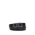 Ceinture Ferragamo Bos Taurus Regular en cuir de veau noir