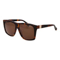 Lunettes de soleil Max Mara en acétate marron