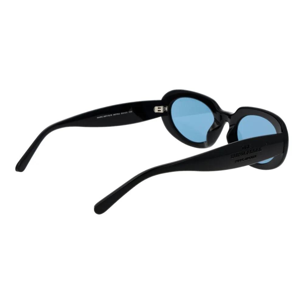 Lunettes de soleil en plastique noir Marc Jacobs