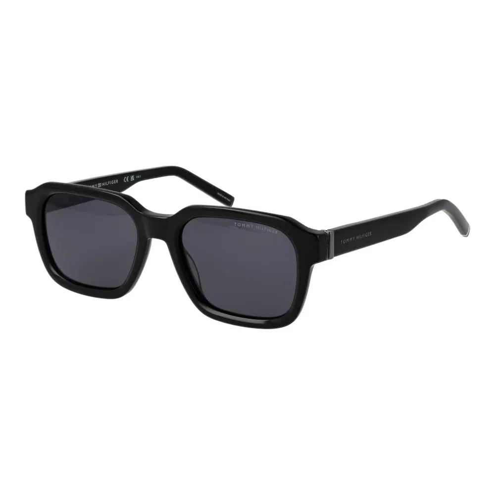 Lunettes de soleil Tommy Hilfiger en acétate noir
