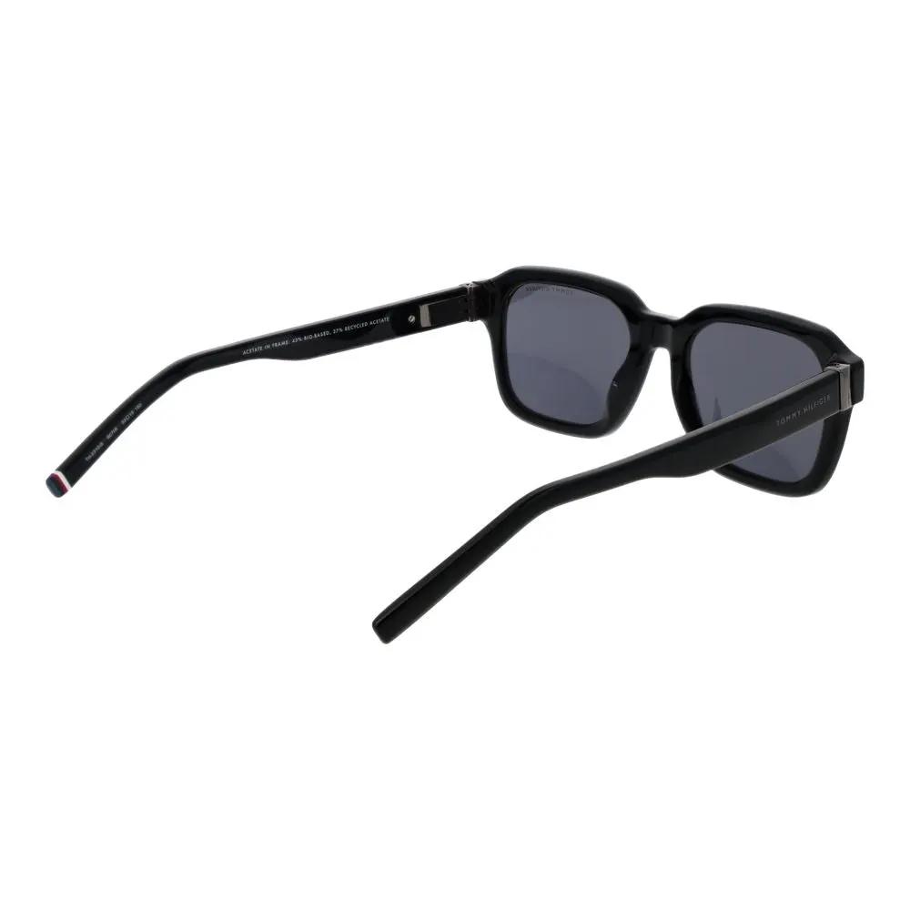 Lunettes de soleil Tommy Hilfiger en acétate noir