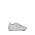 Valentino Garavani Baskets Bos Taurus en cuir de veau blanc