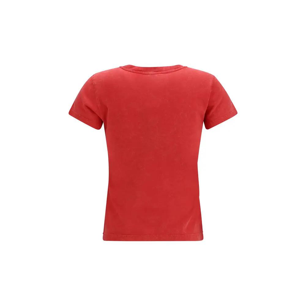 T-shirt en coton multicolore Ganni