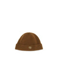 Valentino Garavani Brown Cashmere Beanie