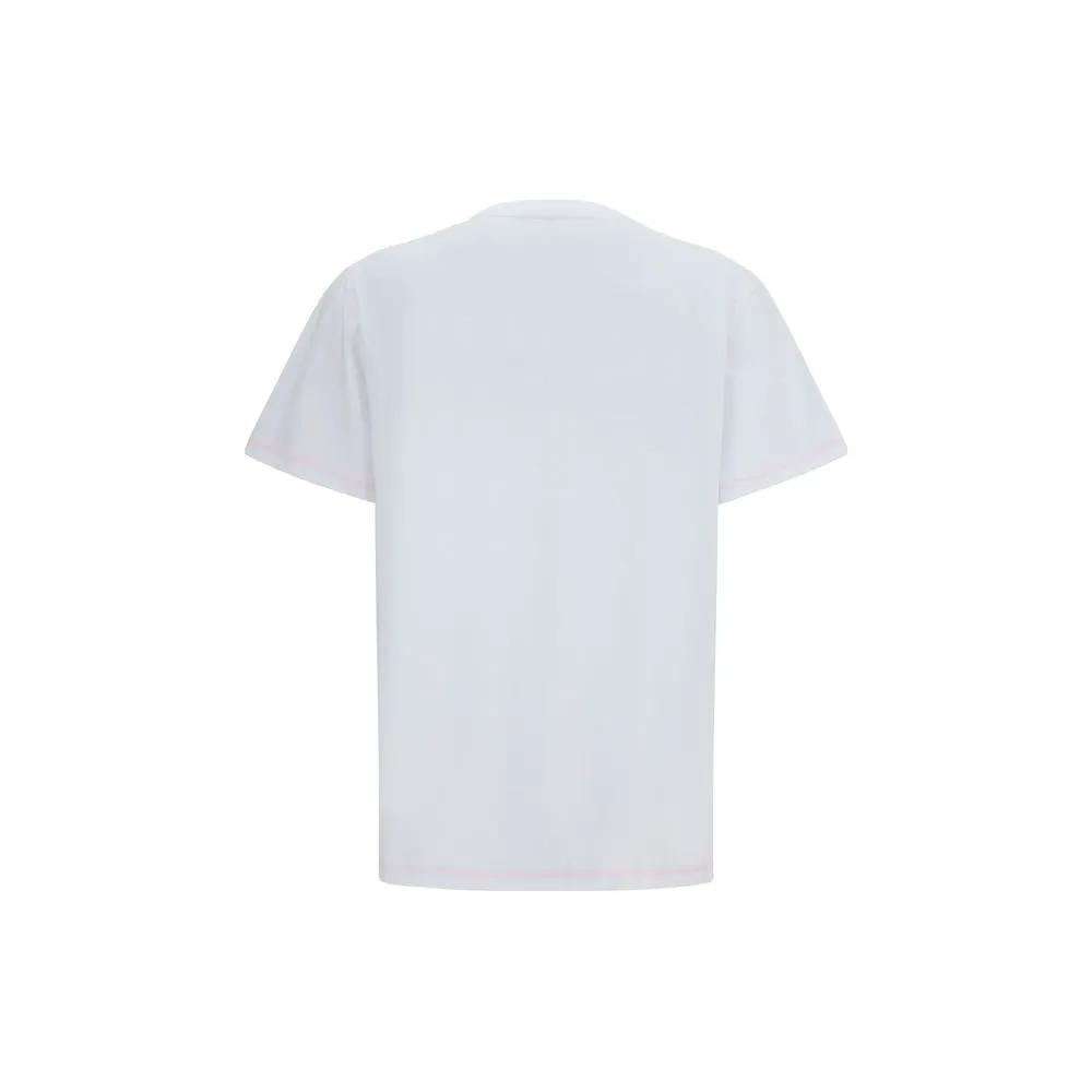 T-shirt Ganni en coton blanc