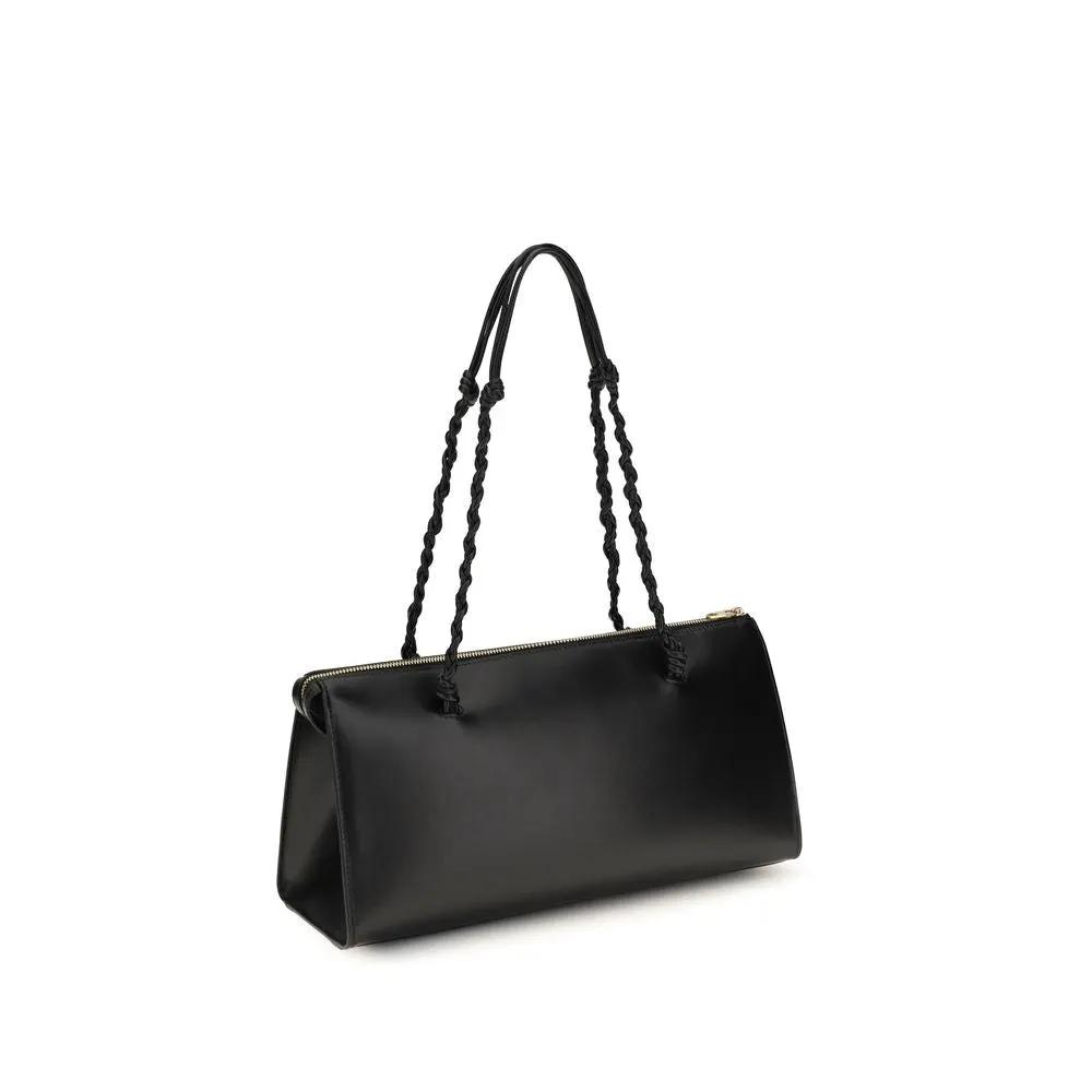 Jil Sander Black Calf Leather Bos Taurus Handbag