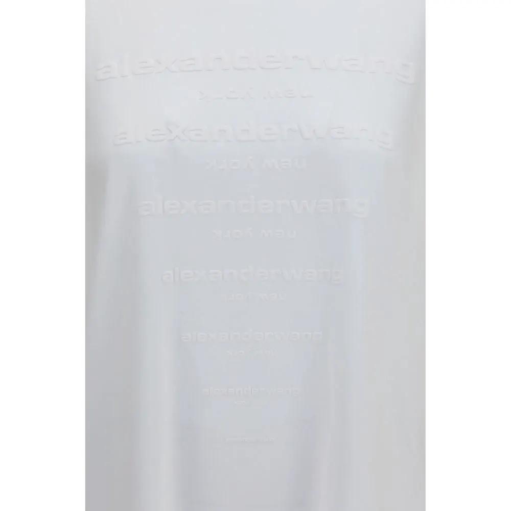 Alexander Wang White Cotton T-Shirt