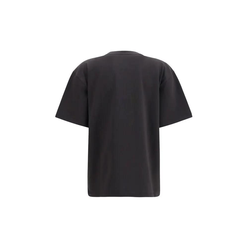 T-shirt Ganni noir en coton
