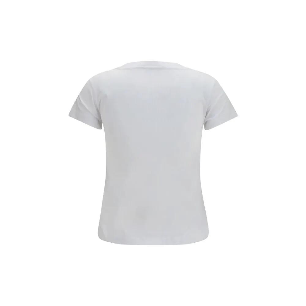 T-shirt Ganni en coton blanc