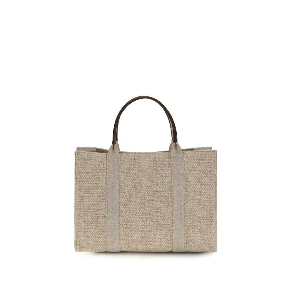 The Row Beige Fabric Handbag