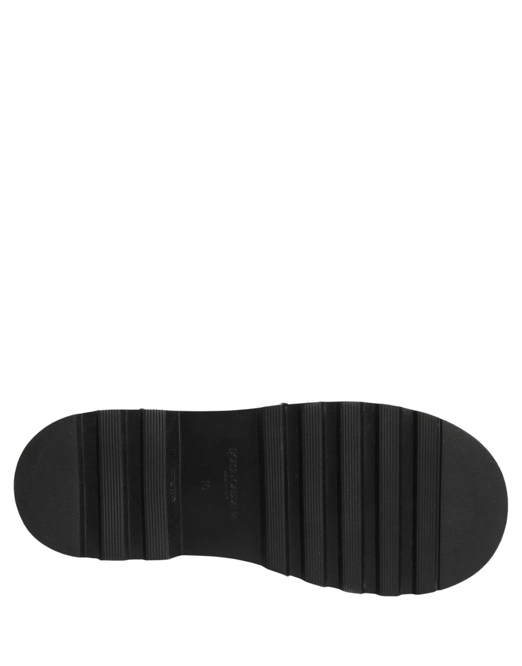 Dolce & Gabbana Chelsea Boots Noires en Cuir à Enfiler pour Hommes
