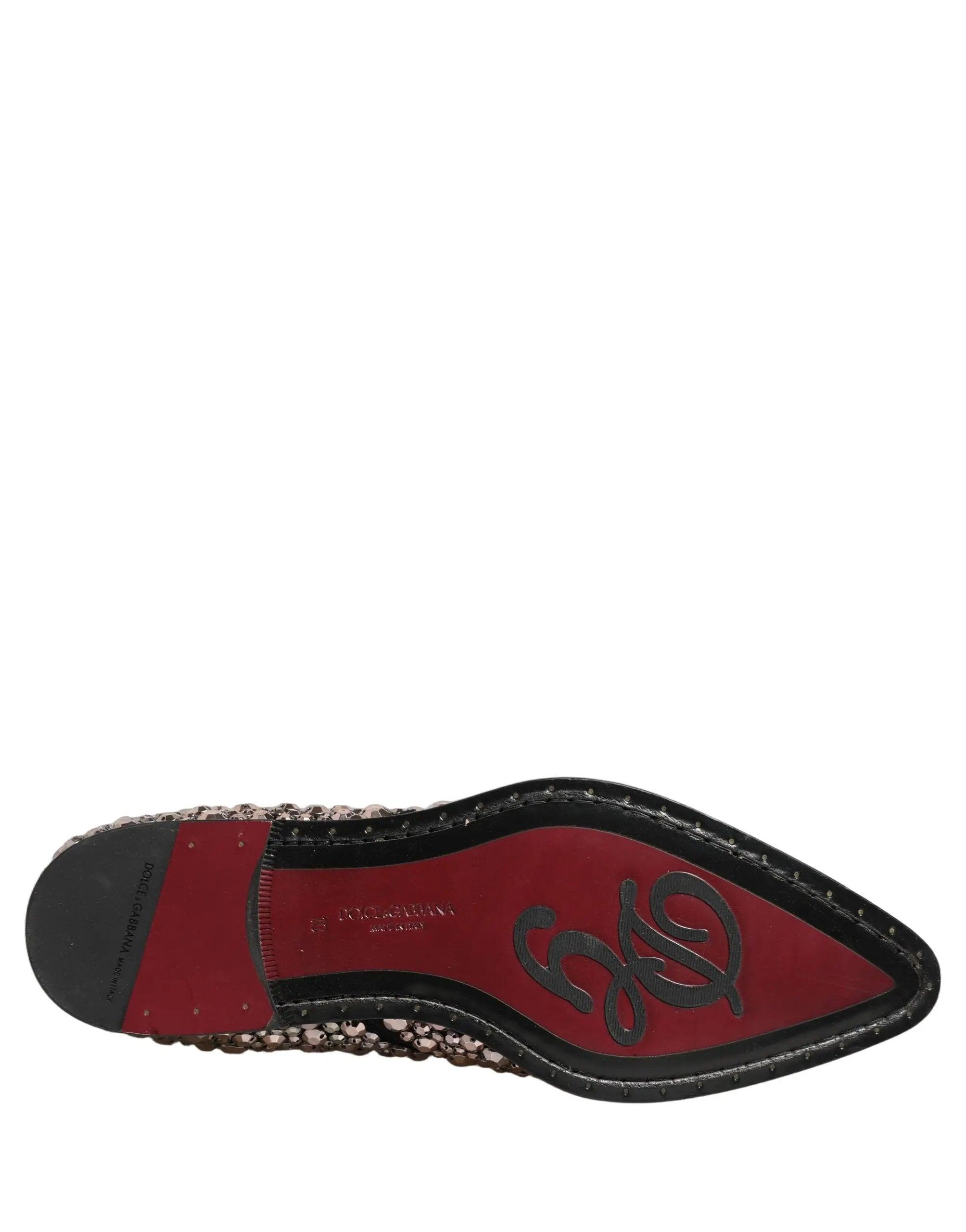 Chaussures Bottines Chelsea Argentées Ornées Dolce & Gabbana