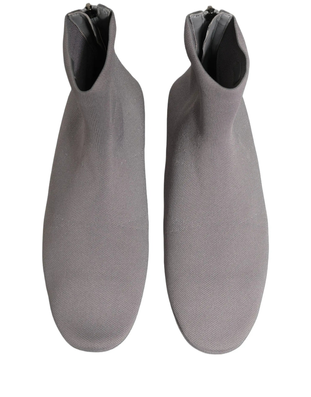 Dolce & Gabbana Bottines Homme Grises en Maille Extensible