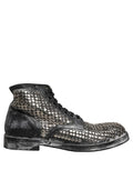 Chaussures Bottines Dolce & Gabbana en Cuir Noir Clous Défilé