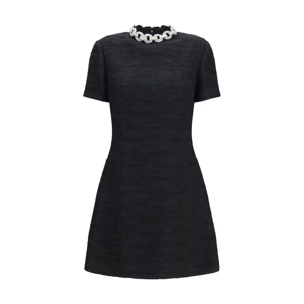 Robe décontractée Valentino en coton noir