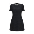 Robe décontractée Valentino en coton noir