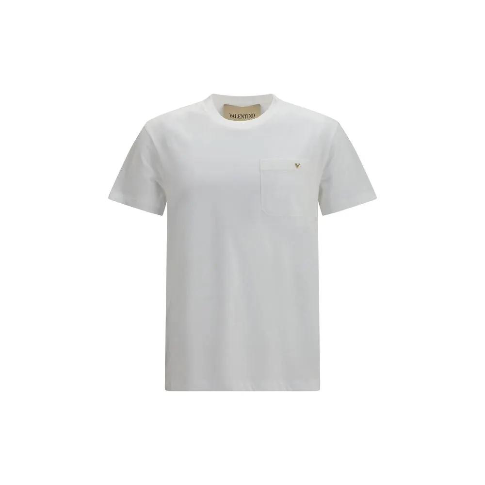 T-shirt Valentino en coton blanc