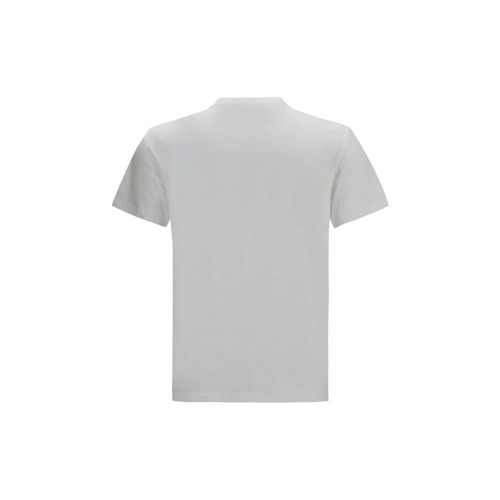 Valentino White Cotton T-Shirt