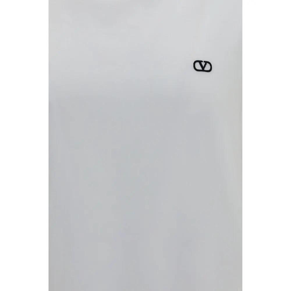 Valentino White Cotton T-Shirt