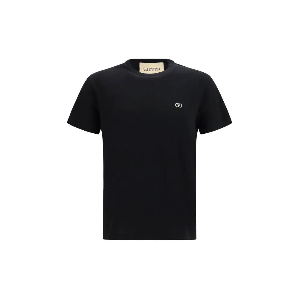 T-shirt Valentino en coton noir