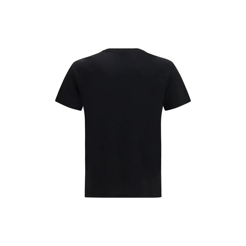 T-shirt Valentino en coton noir