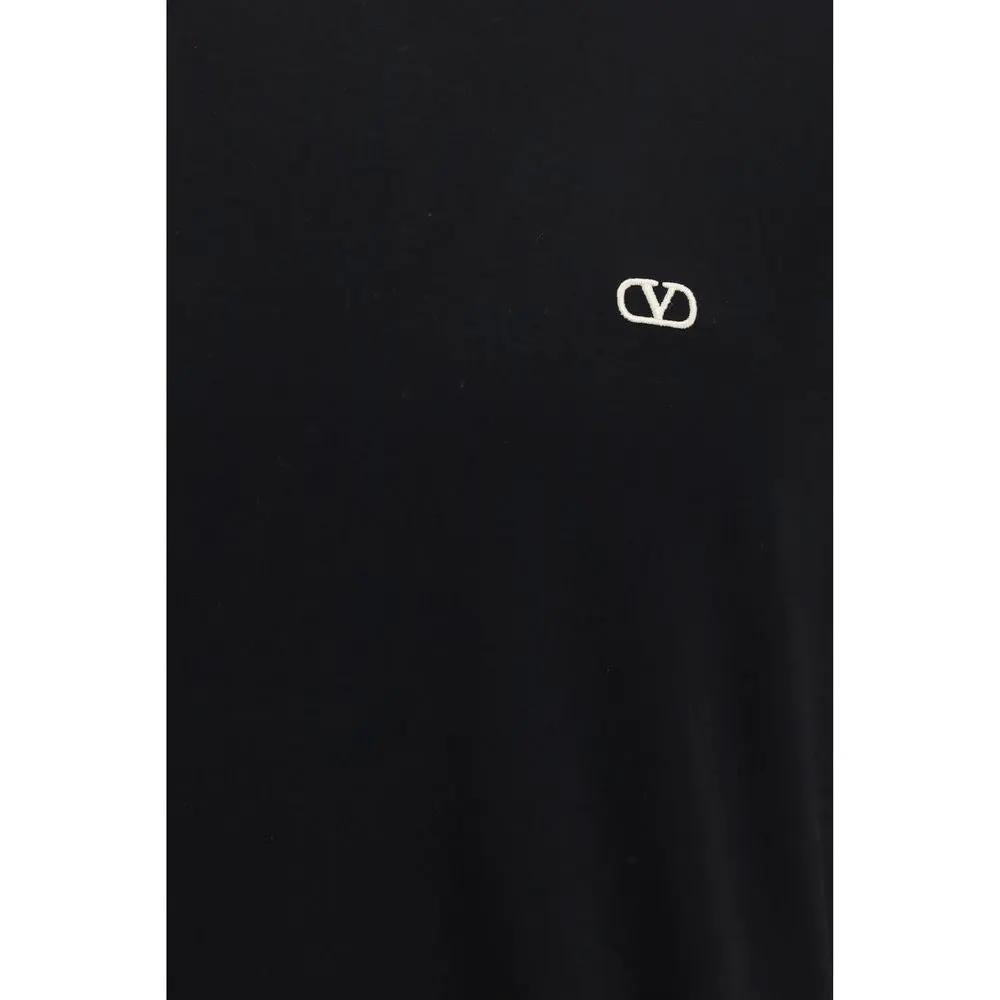 T-shirt Valentino en coton noir