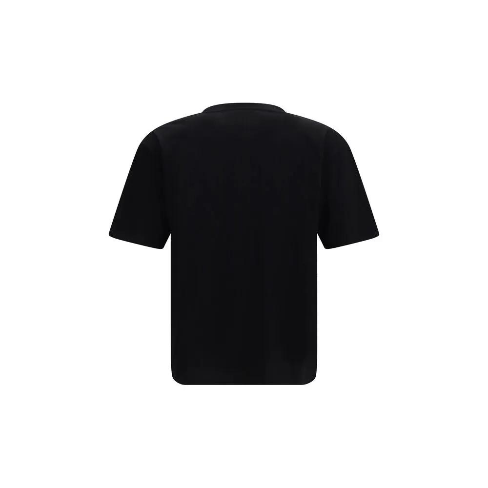 Valentino Black Cotton T-Shirt