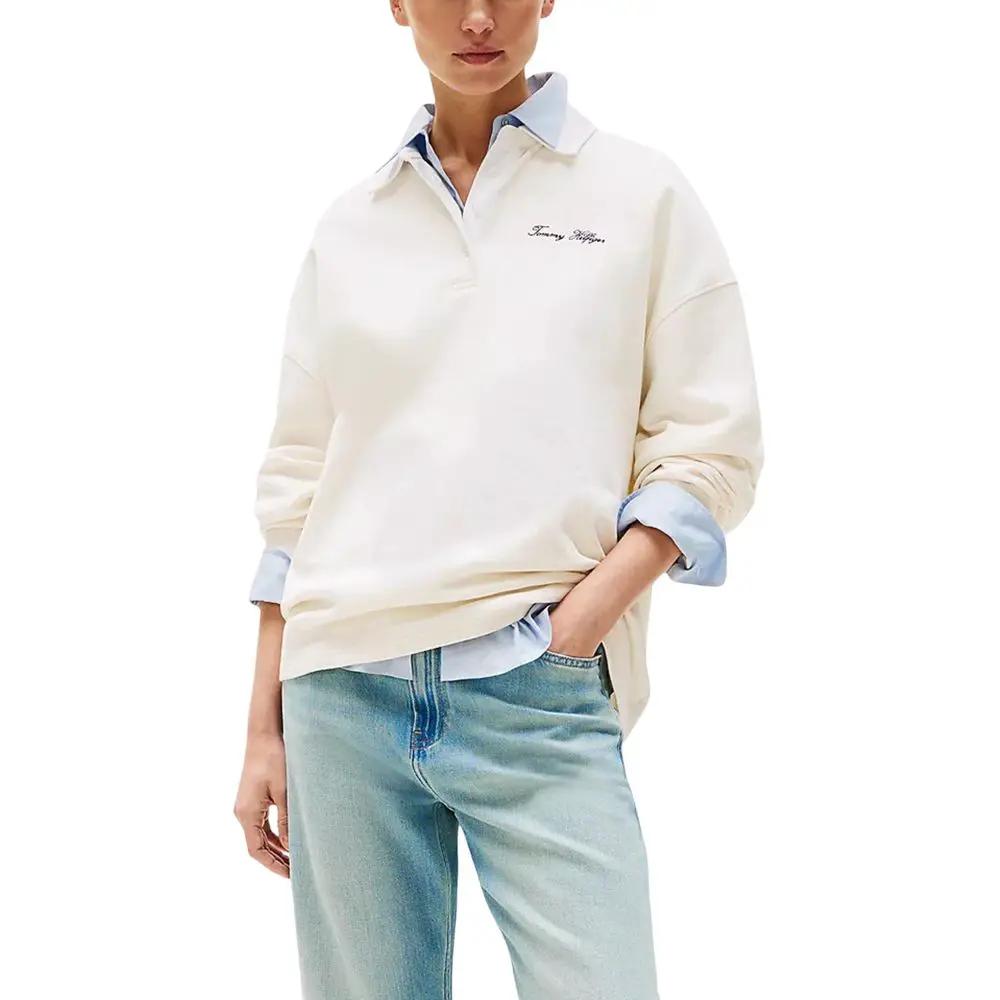 Tommy Hilfiger Sweat-shirt beige en polyamide