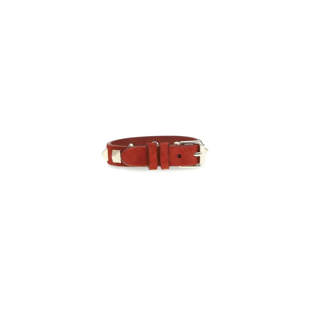 Bracelet Valentino Garavani Bos Taurus en cuir de veau multicolore